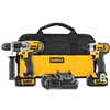 DeWalt DCK290L2 20V MAX* Lithium Ion Hammerdrill / Impact Driver Combo Kit (3.0 Ah)