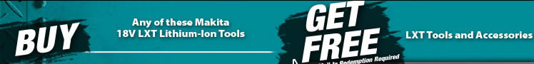 Makita 2010 Free Tool Offer