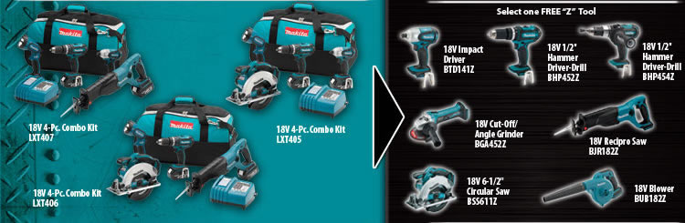 Makita 2010 Free Tool Offer
