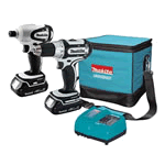 Makita LCT200W 18V Compact Lithium-Ion 2-Pc. Combo Kit