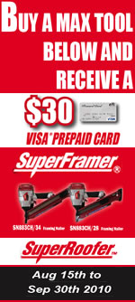 Max Tools rebate offer.