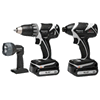 Panasonic EYC142B RevoLithium 14.4 Volt Li-ion 3 Piece Combo Kit with Drill, Impact Driver and Flashlight