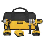 DeWalt DCX4230 Heavy-Duty 18V Cordless Hammerdrill / Impact Driver Combo Kit with NANO� Technology