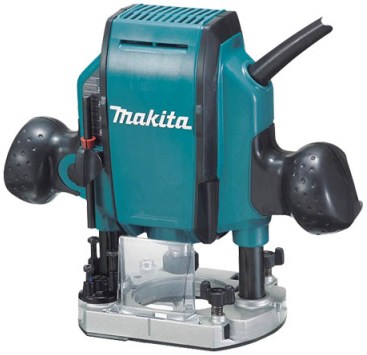 Makita RP0900K Plunge Router, 1-1/4hp