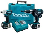 Makita LXT218 2pc Combo Kit