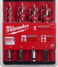 Milwaukee 48-13-4000 4pc Auger Bit Set