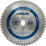 OSHLUN SBF-100052 10" 52T Steel Cut Carbide Blade