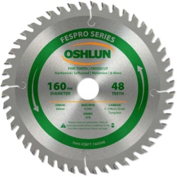 Oshlun SBFT-160048 160mm x 48T Festool Style Blade