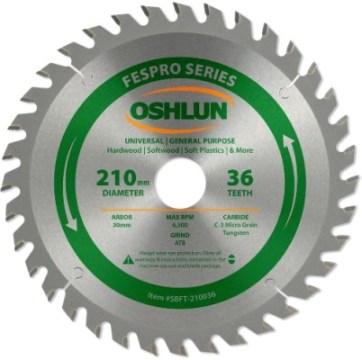 Oshlun SBFT-210036 210mm x 36T Festool Style Blade