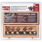 Porter-Cable PCRBS06  6 Piece Decorative Edge Set