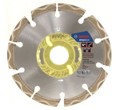 Bosch DBSW561 Speedwave 5" Segmented Diamond Blade