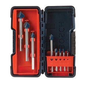 Bosch GT3000 8pc Glass & Tile Bit Set