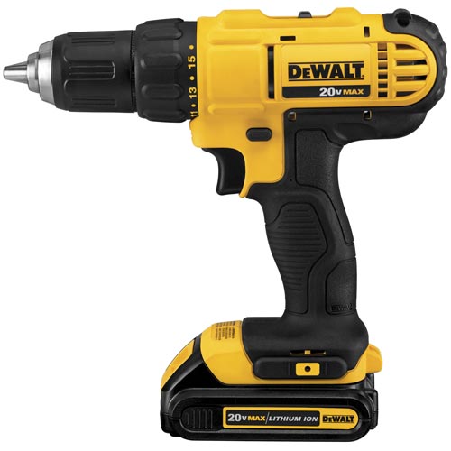 DEWALT DCD771C2 20VMAX Lith-Ion Compact Drill Kit