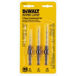 DeWalt DW2535 3PC Countersink Set