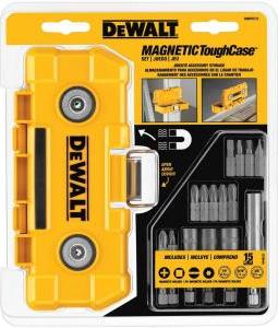 DeWalt DWMTC15 Magnetic Case 15pc bit set