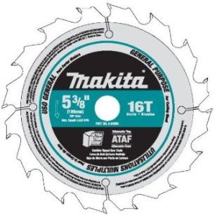 Makita A-94904 5-3/8 16T Carbide Blade for Wood