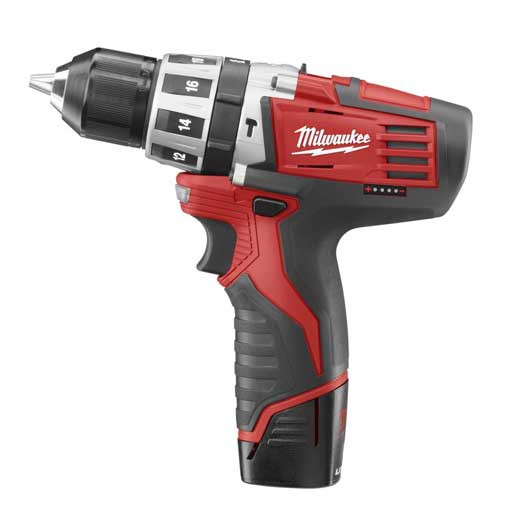 Milwaukee 2411-22 M12 3/8 Hammer Drill Kit