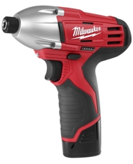 Milwaukee 2450-22 M12 1/4" Hex Impact Driver Kit