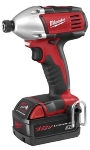 Milwaukee 2650-22 M18 High Performance 1/4" Hex Impact Driver Kit