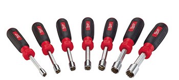 Milwaukee 48-22-2507 7pc SAE Nutdriver Set