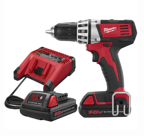 Milwaukee 2601-22 M18 VOLT Li-Ion Compact Driver Kit