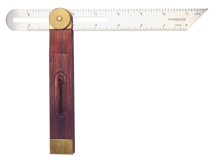 Swanson TS149 9" T-Bevel Square