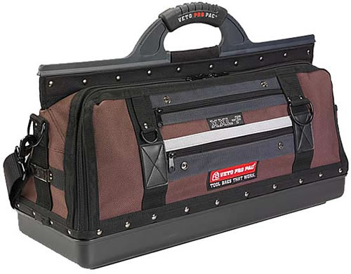 Veto Pro Pak XXL-F Tool Bag, closed top